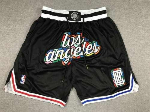 NBA Los Angeles Clippers 22-23 city just don shorts noir